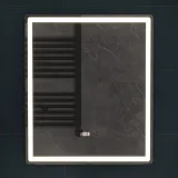 Зеркало Vigo Geometry Luxe 70x60 4630297361834 с подсветкой фото 3