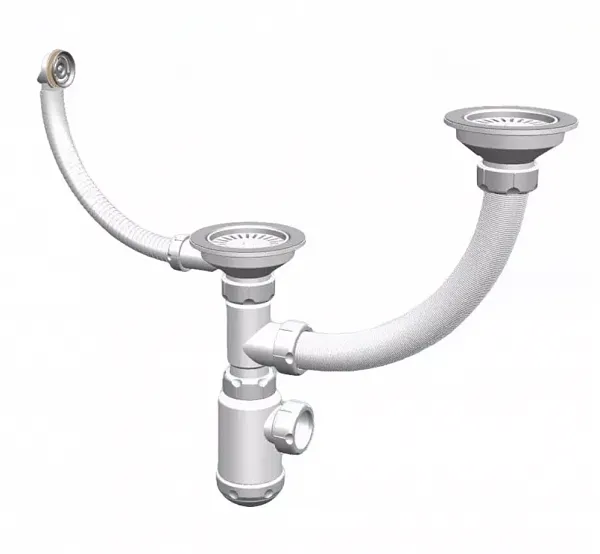 Сифон GranFest СНР391-11-01 для раковины фото 1