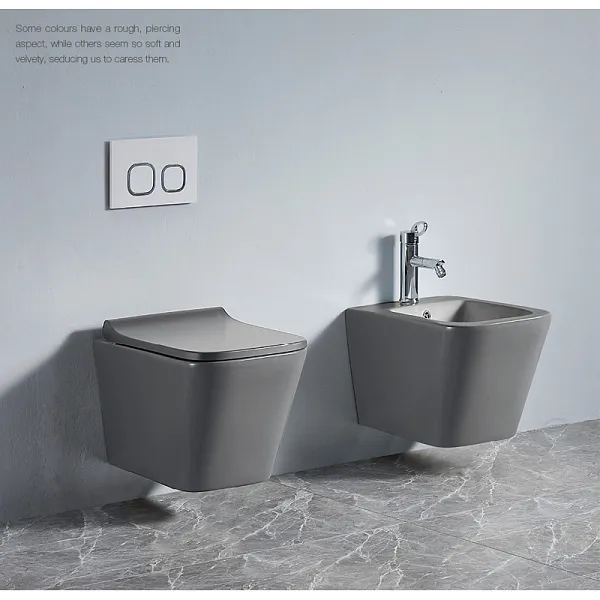 Унитаз Azario Teramo AZ-052-MB подвесной безободковый с сиденьем микролифт фото 3