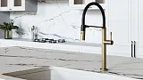 Смеситель для кухонной мойки Boheme Kitchen 114-MG фото 2