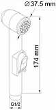 Гигиенический душ WasserKRAFT A043 фото 2