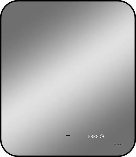 Зеркало Reflection Black View 60x70 RF4002BV с подсветкой фото 3