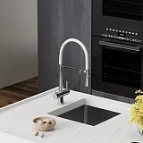 Смеситель для кухонной мойки Sancos Imola SC4010CHwh фото 1