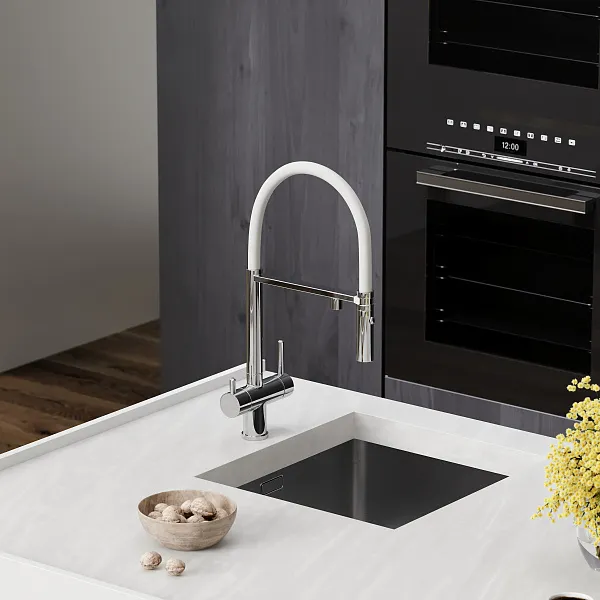 Смеситель для кухонной мойки Sancos Imola SC4010CHwh фото 1