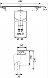 Сифон TECE Drainpoint S 673003 для душевого лотка фото 3