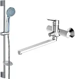 Смеситель Bravat Drop F00409C универсальный фото 1