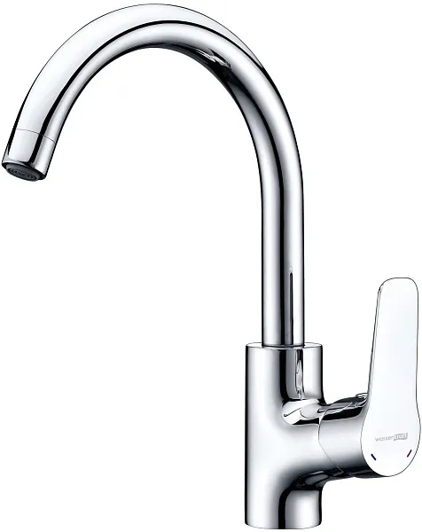 Смеситель WasserKRAFT Lippe 4507 для кухонной мойки фото 1