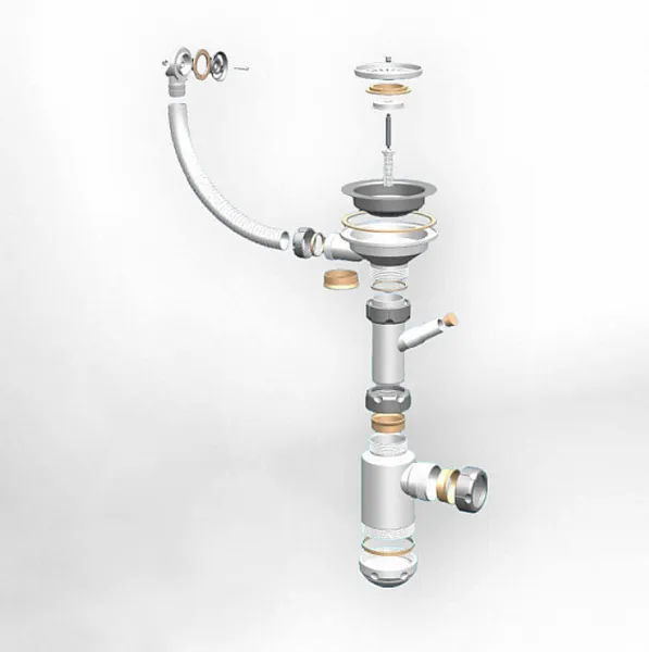 Сифон GranFest СФ-0021 для раковины фото 2