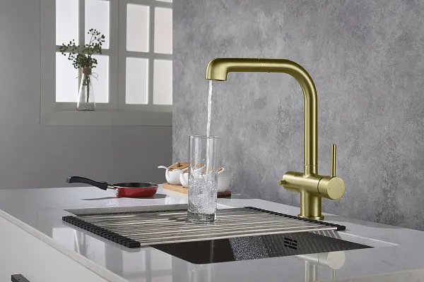 Смеситель для кухонной мойки TIMO Saona 2346/17FL фото 4