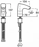 Смеситель Roca M3 5A5302C00 для раковины фото 2