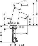 Комплект смесителей Hansgrohe Talis S 3242000/3202000 2 в 1 фото 5