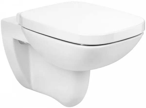 Чаша унитаза Roca Debba 34699L00Y подвесная безободковая фото 2