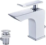 Смеситель Lemark Contest LM5806CW для раковины с донным клапаном фото 1