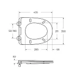 Крышка-сиденье BelBagno BB045/051SC фото 2