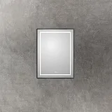 Зеркало BelBagno Kraft 60x80 SPC-KRAFT-600-800-LED-TCH-WARM-NERO с подсветкой фото 2