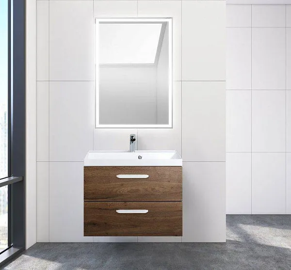 Тумба с раковиной BelBagno Aurora 70 подвесная фото 2