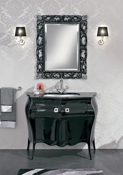 Зеркало Cezares 620/A nero/argento фото 3