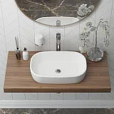 Раковина Lavinia Boho Bathroom Sink Slim 54 см 33311003 фото 5
