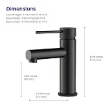 Смеситель для раковины TIMO Saona 2361/03F фото 6