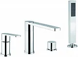 Смеситель Cezares Glam GLAM-BVDM4-01 для ванны с душем фото 1
