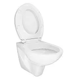 Унитаз Creo Ceramique Project PR1100N подвесной безободковый с сиденьем микролифт фото 3
