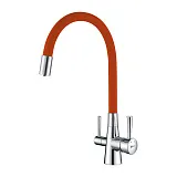 Смеситель Lemark Comfort LM3075C-Orange для кухонной мойки фото 1