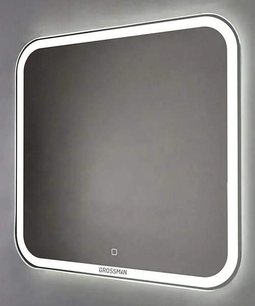 Зеркало Grossman Comfort 70x68 670680 с подсветкой фото 1