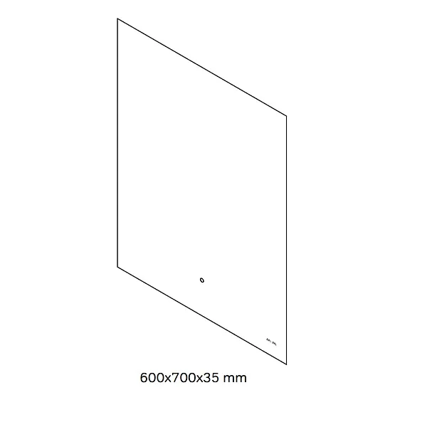 Зеркало AM.PM X-Joy 60x70 M85MOX10601S с подсветкой фото 10