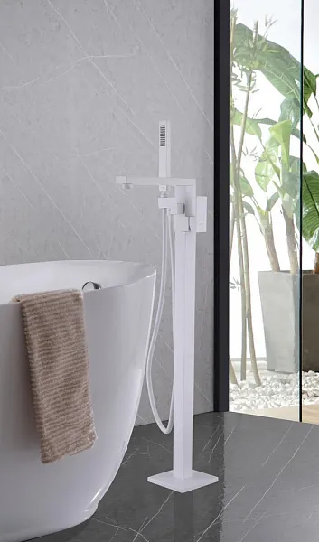 Смеситель для ванны с душем ABBER Daheim AF8215W фото 2