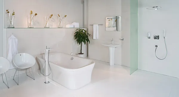 Термостат Hansgrohe PuraVida 15775000 для душа с внутренней частью фото 3