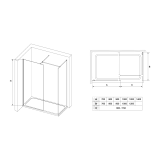 Душевая перегородка RGW Walk In 02122079-14 фото 1