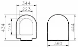 Крышка-сиденье VitrA S50 72-003-309 с микролифтом фото 2