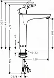 Смеситель Hansgrohe Focus 31658000 для раковины с донным клапаном фото 5