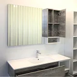 Зеркало Comforty Турин 118x80 00004137136CF правая с полочкой фото 4