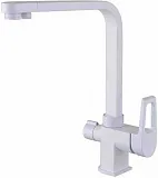 Смеситель ZorG Sanitary ZR 334 YF-WHITE для кухонной мойки фото 1