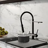Смеситель Iddis Ace ACEBLFFi05 для кухонной мойки фото 4
