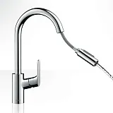 Смеситель Hansgrohe Focus M41 31815000 для кухонной мойки фото 3