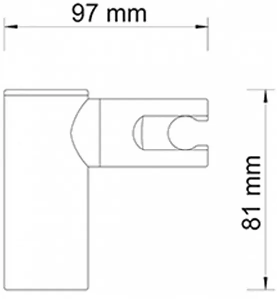 Держатель для душа WasserKRAFT A008 фото 3