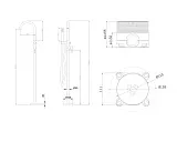 Смеситель для ванны с душем ABBER Wasser Kreis AF8115GN фото 6