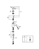 Смеситель Grohe Eurosmart 23372003 для раковины фото 2