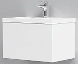 Тумба с раковиной Am.Pm Gem 60 белый глянец, с 1 ящиком фото 1