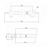 Смеситель для раковины ABBER Emotion AF88121RG фото 3