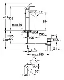 Смеситель Grohe Europlus II 32618002 для раковины фото 2