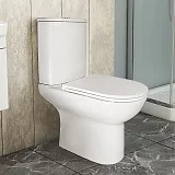 Унитаз-компакт Azario Kano 93590 напольный безободковый с сиденьем микролифт фото 16