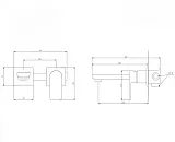 Смеситель для раковины ABBER Weiss Insel AF8082W фото 3