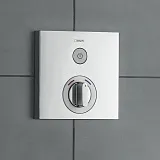 Смеситель Hansgrohe ShowerSelect 15767000 для душа с внутренней частью фото 2