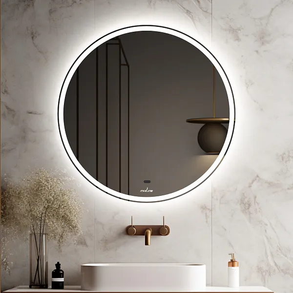 Зеркало Mixline Анита-2 50x50 4610259062047 с подсветкой фото 2