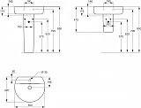 Раковина Ideal Standard Connect Sphere 50 см E7895MA фото 4