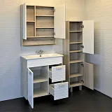 Зеркало-шкаф Comforty Клеон 73x80 00-00004755CF фото 3