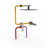 Душевой комплект PAINI Grazia 21CRSET26911BATHHEAD фото 2